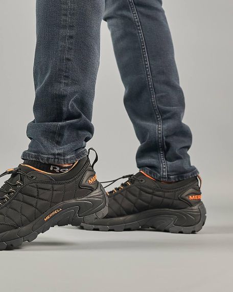 Чоловічі  зимові кросівки Ice Cap Moc 2 Gore Tex All Black Orange , В'єтнам | Зображення 4