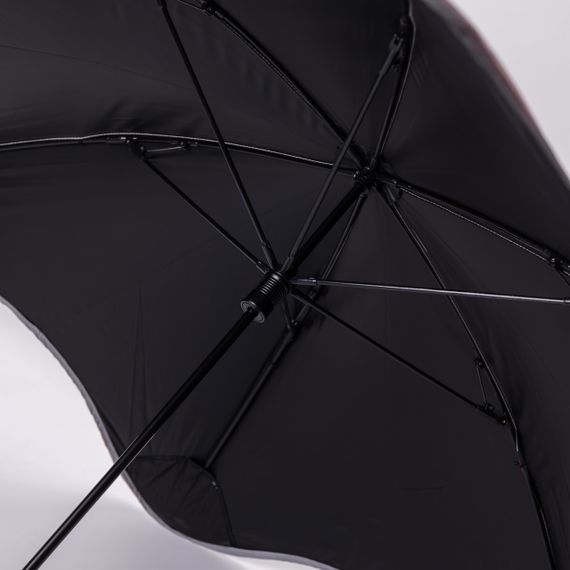 Парасолька дитяча механічна елегантна з принтом міцна надійна з поліестеру діаметр 90 см Бежевий HP-23-13BE | Зображення 4