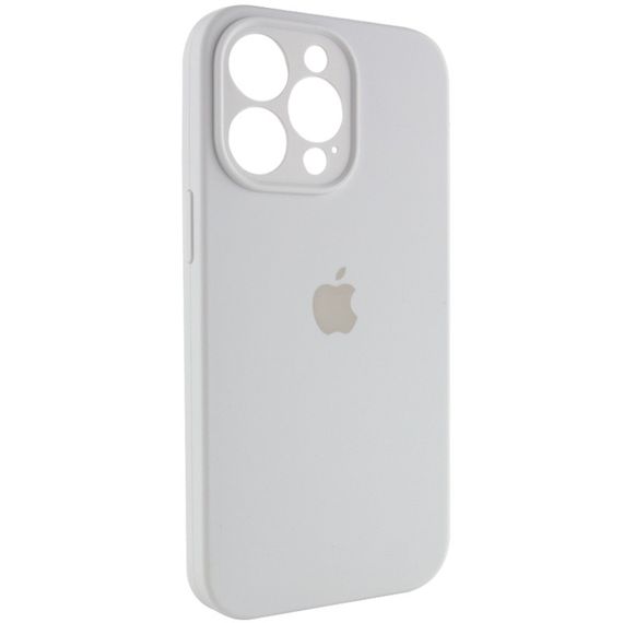 Чехол Silicone Case Full Camera Protective (AA) для Apple iPhone 13 Pro Max (6.7") Белый / White | Зображення 1