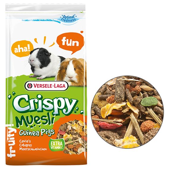 Корм Versele-Laga Crispy Muesli Guinea Pigs для морских свинок 1 кг