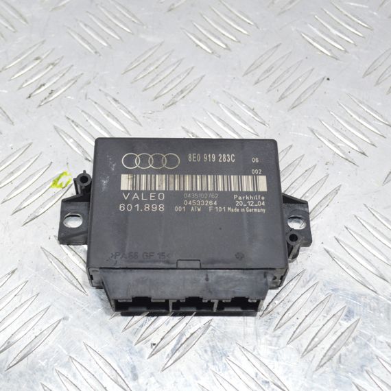 Блок управління парктроніками Audi A4 B7 2004-2008 Модуль паркування парктронік Ауді а4 б7 8E0919283C