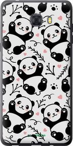 Чохол на Samsung Galaxy C9 Pro Панди "4318u-720-2448"