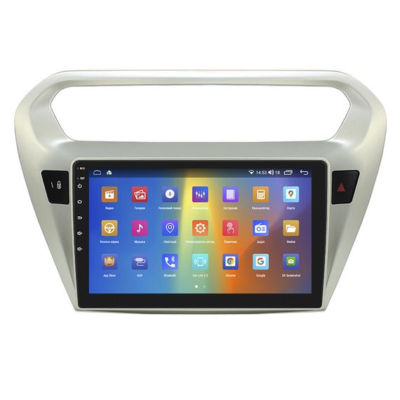 Штатная магнитола 9" Lesko для Peugeot 301 I 2012-2016 2/32Gb CarPlay 4G Wi-Fi GPS Prime IPS 8 ядер Пежо | Зображення 1