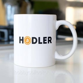 Кружка з принтом "Hodler" 330 мл Біла
