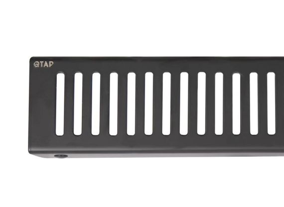 Лінійний трап Qtap Taurus FA600MBLA із нержавіючої сталі, з сухим затвором QTTAUFA600MB | Зображення 6