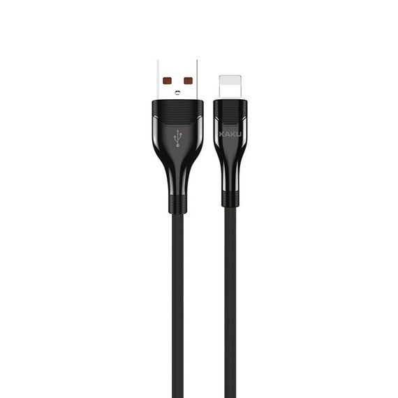 USB кабель Kaku KSC-223 USB - Lightning 1.2m с подсветкой - Black