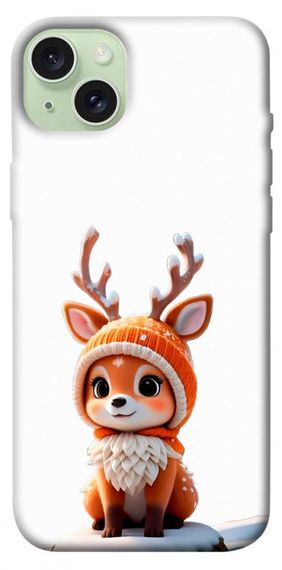 Чохол з картинкою New Year's animals 5 для Apple iPhone 15 Plus (6.7")