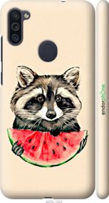 Чохол на Samsung Galaxy M11 M115F Єнотик з кавуном "4605m-1905-2448"