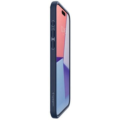 Чехол для мобильного телефона Spigen Apple iPhone 15 Pro Ultra Hybrid Navy Blue (ACS06711) | Зображення 5
