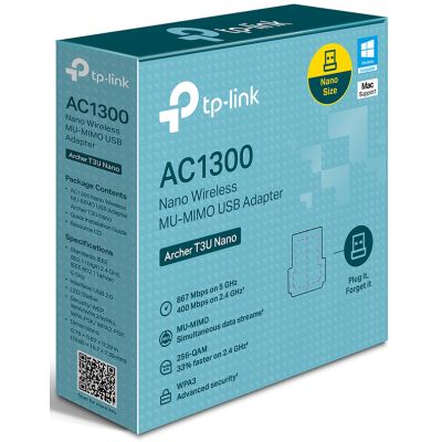 Сетевая карта Wi-Fi TP-Link ARCHER-T3U-NANO | Зображення 2