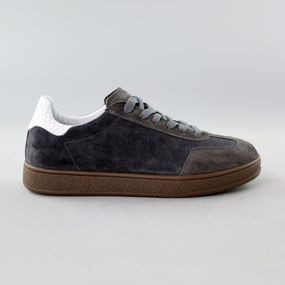 Кеди жіночі замшеві 591502 Сірі 36 37 38 39 40 41