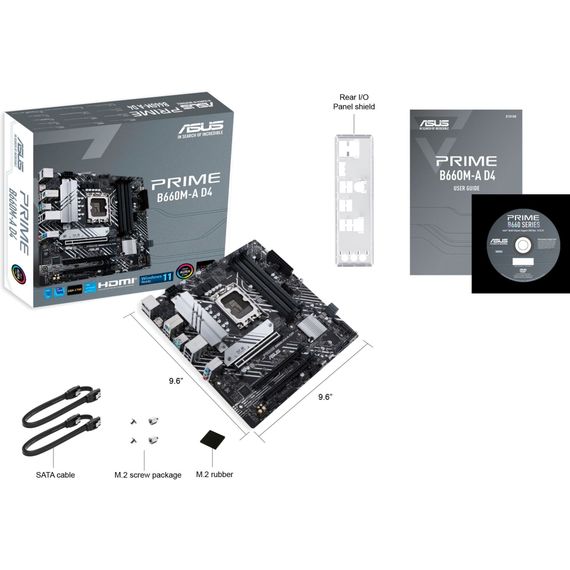 Материнська плата ASUS PRIME B660M-A D4-CSM | Зображення 6