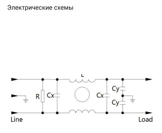 Пристрій захисту emi емі-фільтр AC 20а | Зображення 5