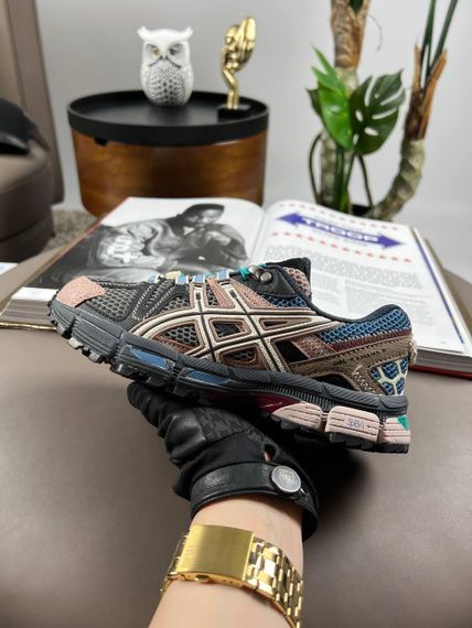 Кросівки ASICS Gel-Kahana 8 Navy Grey Pink / асікс кахана 8 текстиль  , В'єтнам