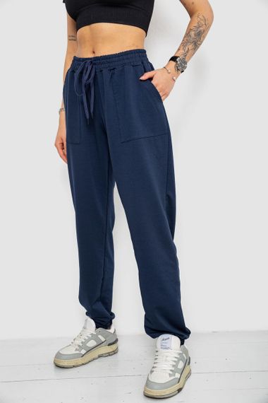 Спортивні штани жіночі, колір синій, 238R347 | Зображення 2