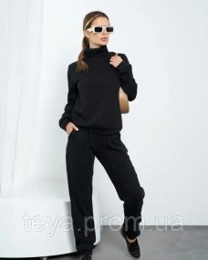 Спортивный костюм для женщин цвет черный размеры S, L, XL, M FI_008600