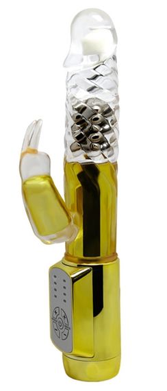 Вібратор зі стимулятором клітора і головкою, що обертається BAILE - COLD RABBIT PRINCE, BW-037302J Sex Aura | Зображення 1