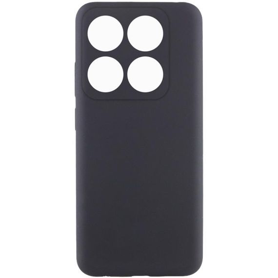 Чохол Silicone Cover Lakshmi Full Camera (AAA) для Xiaomi 14T Pro Чорний / Black