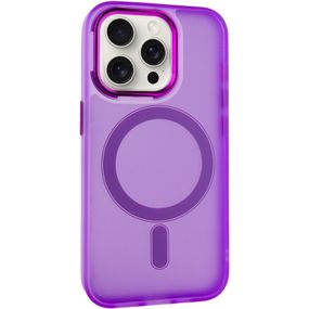 Чохол TPU+PC Lily with MagSafe для Apple iPhone 14 Pro (6.1") Purple