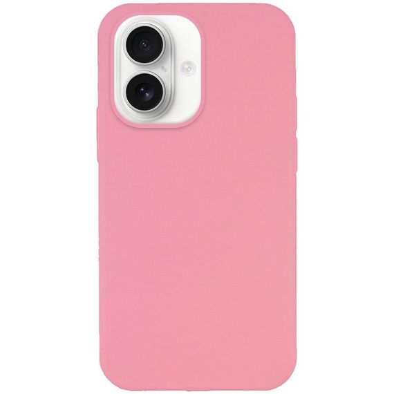 Чехол Silicone Case Full Protective (AA) NO LOGO для Apple iPhone 16 Plus (6.7") Розовый / Light pink