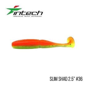 ".Приманка Intech Slim Shad 2,5"(12 шт) (#36)