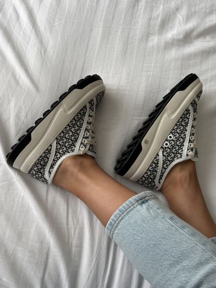 Кросівки жіночі білі New Gu4i  весна / осінь 2461 37 23.5 см | Зображення 6