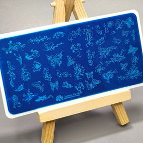 Пластина для стемпинга 113 Global Fashion (12х6см)