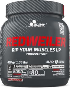 Предтренировочный комплекс Olimp RedWeiler 480 g (Lime)