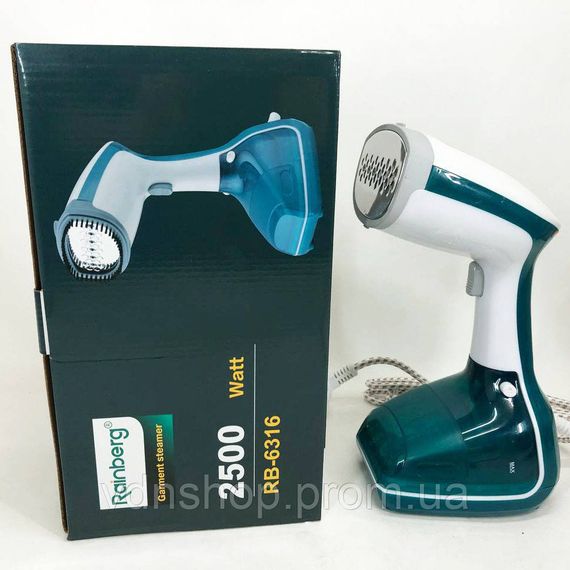 Профессиональный отпариватель для штор Rainberg RB-6316, Качественный ручной отпариватель от сети 220 HZ-57 | Зображення 1