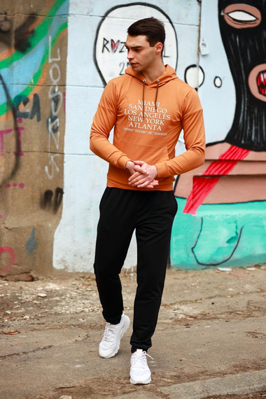 Худи Америка бежевый S XL | Зображення 1