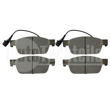 Колодки тормозные передние VW T5 09-(R17), AutoTechteile, 369 8022, 13.0460-7286.2