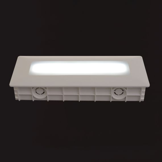 Светильник уличный врезной AL-906/6W CW IP54 WH | Зображення 1