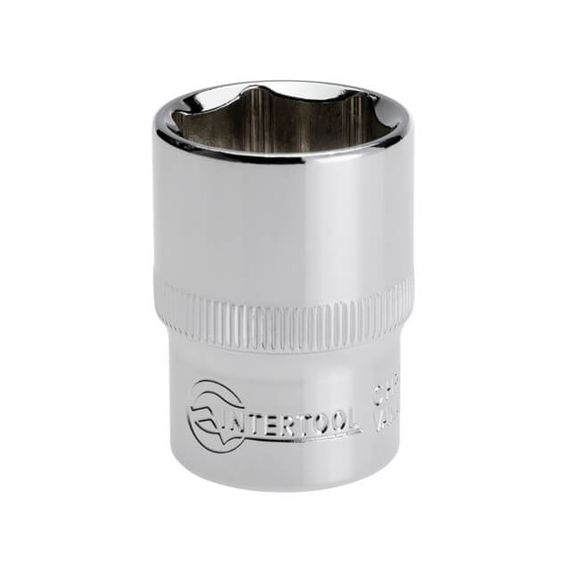 Головка шестигранна 1/2", 21 ммx38мм Cr-V INTERTOOL ET-00211 | Зображення 1