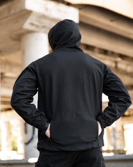 Міська тактична куртка MAXIMUS софтшел black ПП7980 | Зображення 5