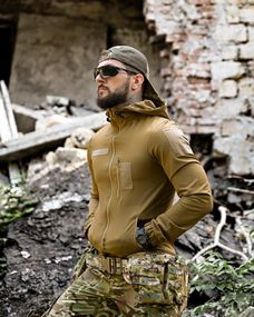 Полегшена тактична куртка Cambodia кайот НП5187