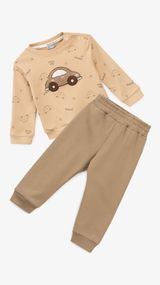 Костюм для хлопчика Mini Papi 14160 80 см Бежевий shop (2000999508066)