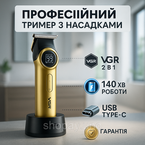 Професійна машинка для гоління голови, Портативна ручна машинка для стрижки волосся BJ-60