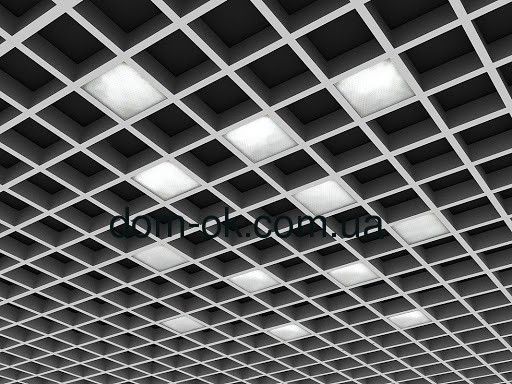 Комплект LED світильників для стелі грильято 100х100мм /2штуки 16Вт | Зображення 2