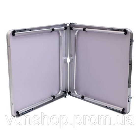 Набір складних меблів для кемпінгу стіл + 4 стільці набір меблів для пікніка туристичний Білий JY-12060W | Зображення 7