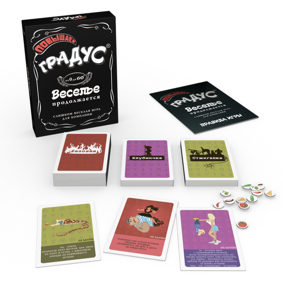 Настольная игра Повышаем Градус (на русском) | Зображення 1