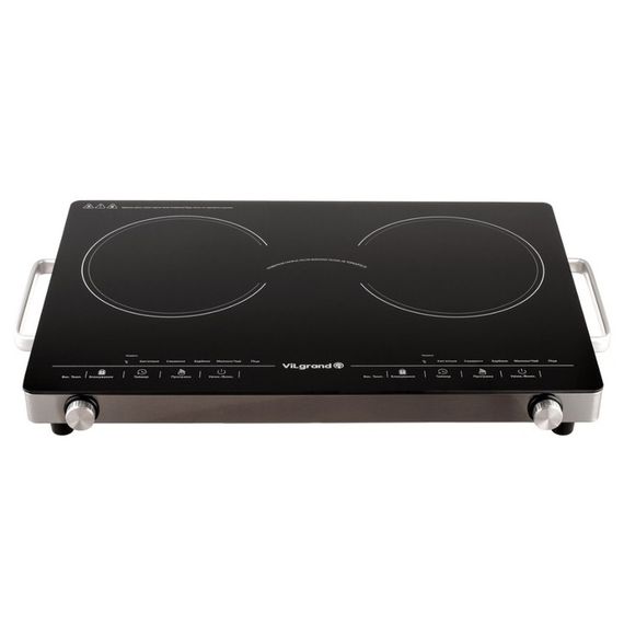 Комфорка электрическая ViLgrand VHP2052FR 2000 Вт, Плита инфракрасная настольная керамическая MO-53 | Зображення 1