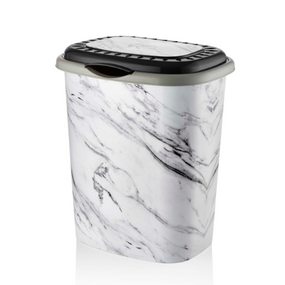 DECOR кошик для білизни 41л (х128 білий мармур)