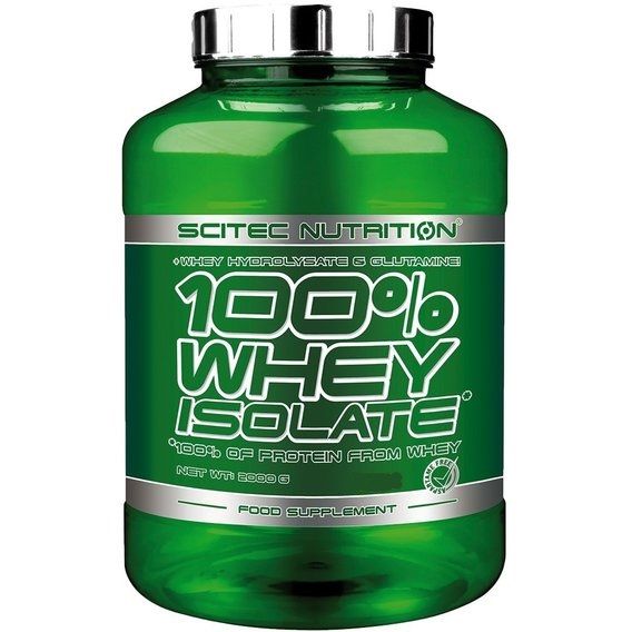 Протеин Scitec Nutrition 100% Whey Isolate 2000 g /80 servings/ Pistachio