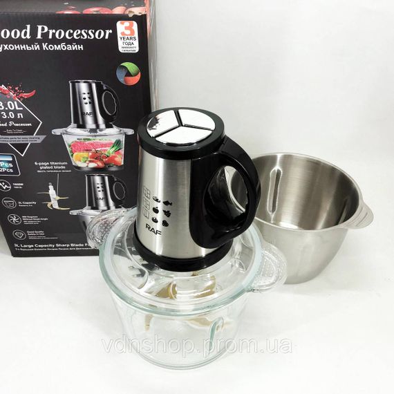 Електричний блендер стаціонарний для смузі RAF R.7028 300 Вт 3 л, Блендер зі знімною чашею CM-14 | Зображення 7