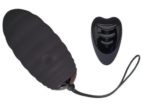 Виброяйцо Adrien Lastic Ocean Breeze 2.0 с пультом управления, черное Sex Aura