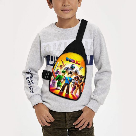 Сумка через плечо детская Roblox 29х17 см сумка слинг для мальчика (01973)