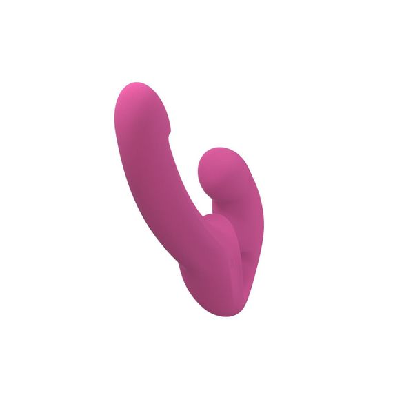Безремінний страпон Fun Factory SHARE LITE blackberry, регульований, полегшена модель Sex Aura | Зображення 2