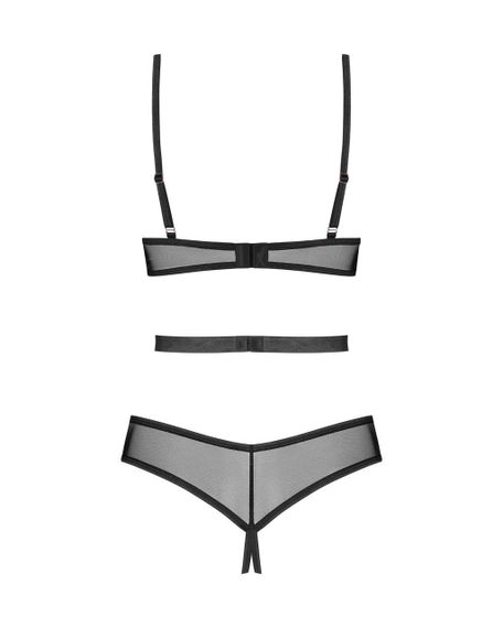 Боді Obsessive Euridia crotchless teddy M/L Sex Aura | Зображення 4