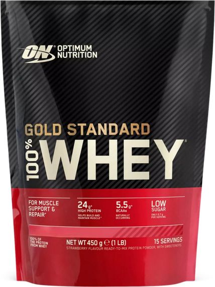 Протеїн Optimum Nutrition Gold Standard 100% Whey 450 г, Cookies Cream