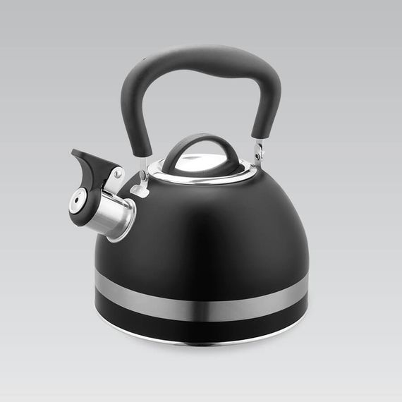 Чайник із свистком Maestro MR-1336-Black 1.8 л чорний | Зображення 1